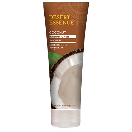 Desert Essence Acondicionador Coco, textura sedosa y brillo natural