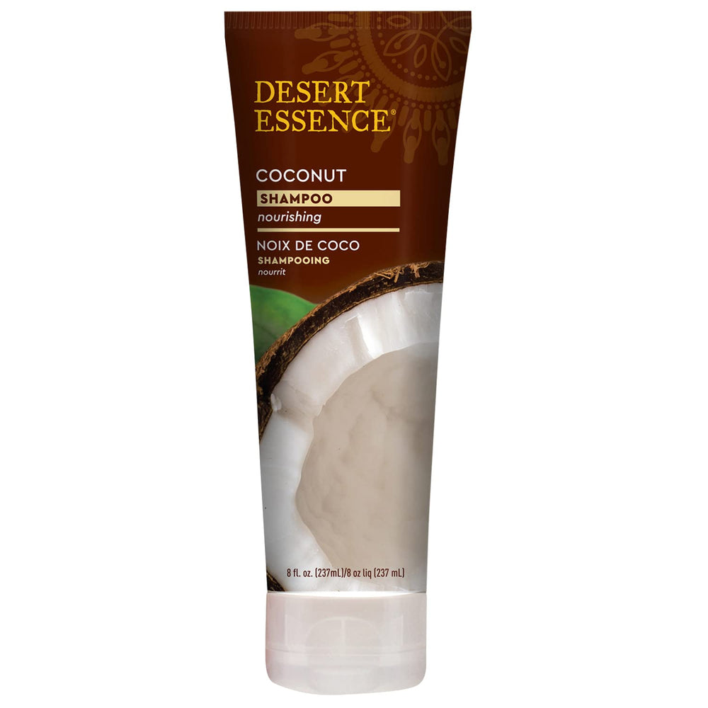 Desert Essence Champú Coco con aceite de coco orgánico para suavidad