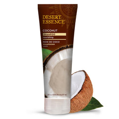 Desert Essence Champú Coco: botella 8 oz para hidratación intensiva del cabello seco