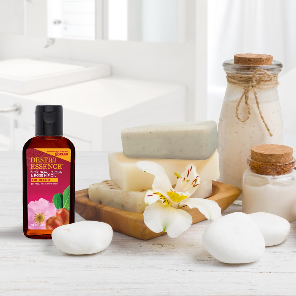 Desert Essence frasco de 2 onzas, aplicación suave para rostro