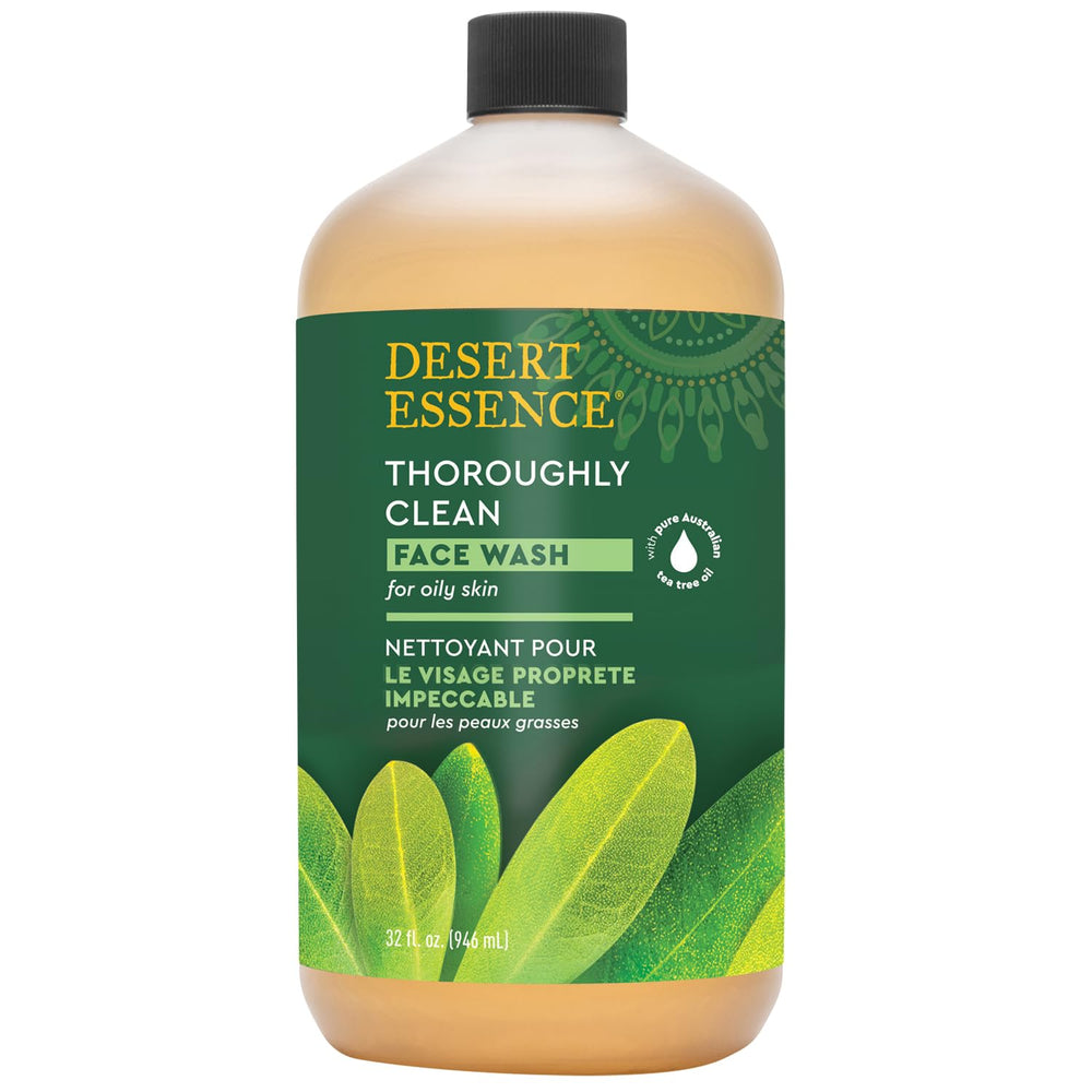 Desert Essence jabón vegetal suave para la piel.