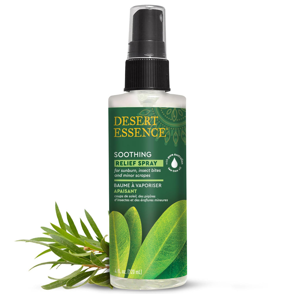 Desert Essence Relief Spray bottle for outdoor care