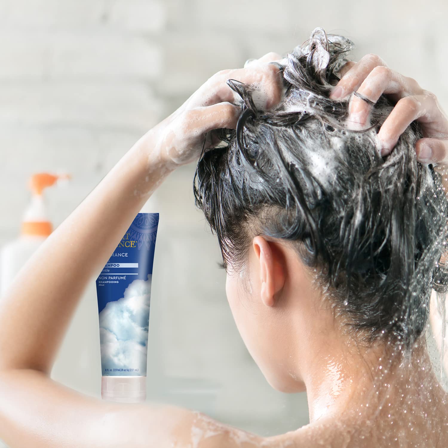 Desert Essence Shampoo sin fragancia: aplicación suave sin irritación