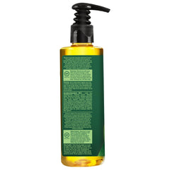 Desert Essence etiqueta orgánica y envase reciclable.