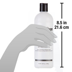Design Essentials Define & Shine sleek finish on hair showing shine