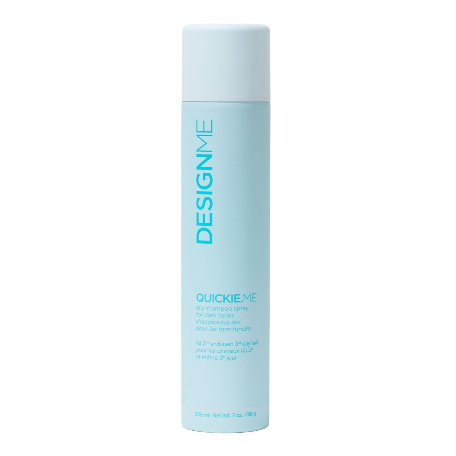 Design.Me QUICKIE.ME Dark Tones bottle shows oil absorption for refreshed roots.