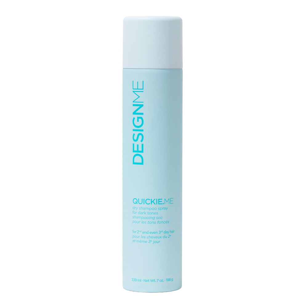 Design.Me QUICKIE.ME Dark Tones bottle shows oil absorption for refreshed roots.