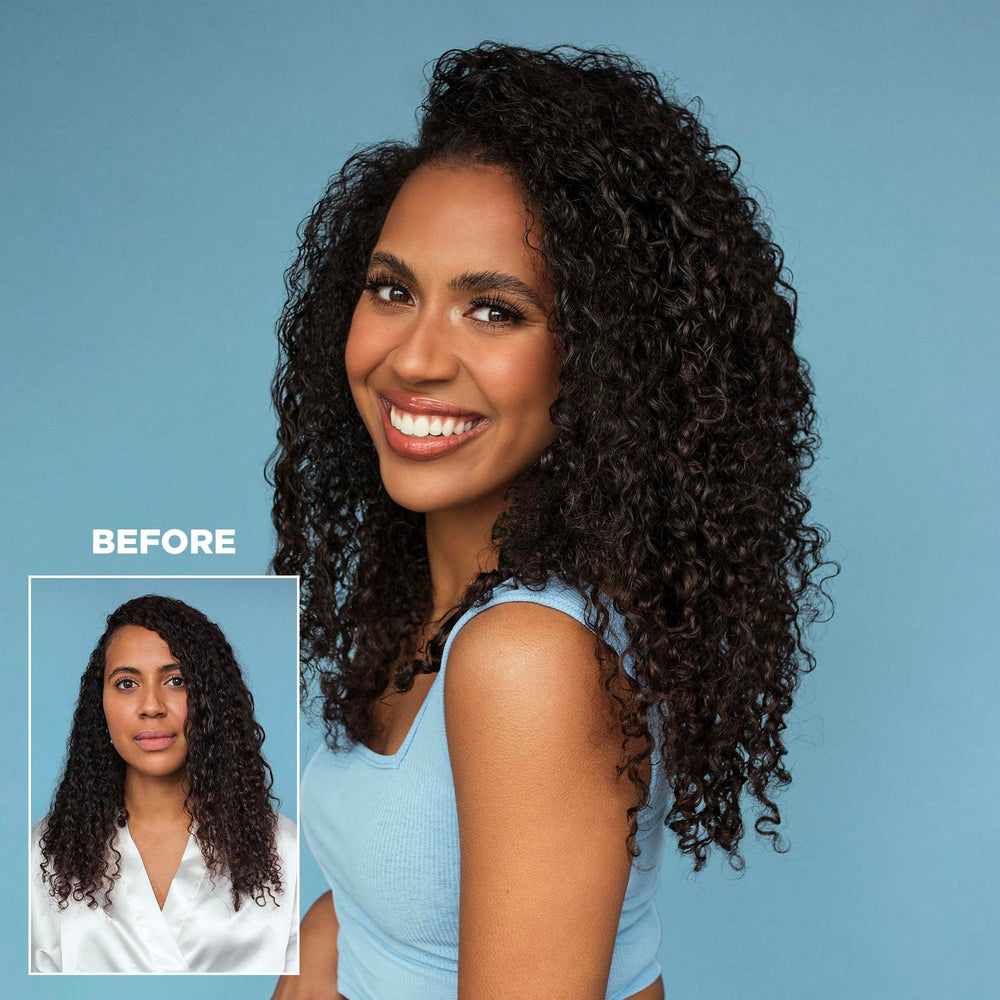 Design.Me QUICKIE.ME Sulfate-free formula shown as gentle haircare.