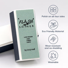 Design Nail Flash Shiner Block condition side nourishes and refines nail surface