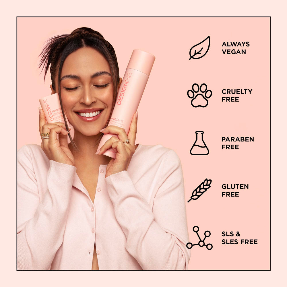 Design.Me HOLD.ME is travel-friendly for quick touch-ups