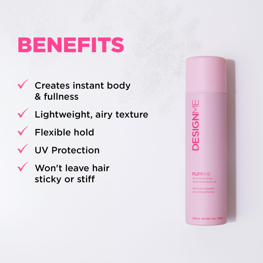 Design.Me PUFF.ME boosts volume with brushable texture