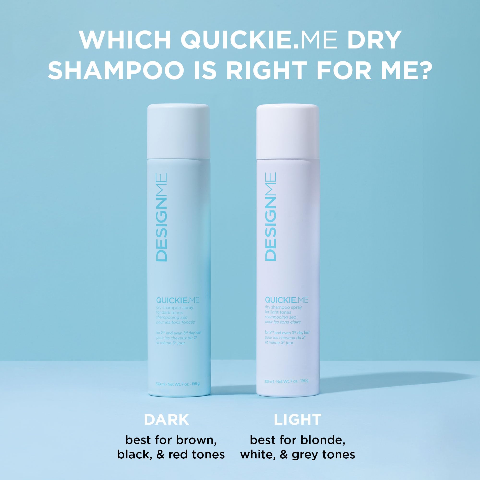 Design.Me QUICKIE.ME spray delivers root lift between washes
