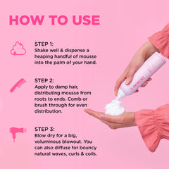 PUFF.ME dispensing nozzle shown for even foam distribution