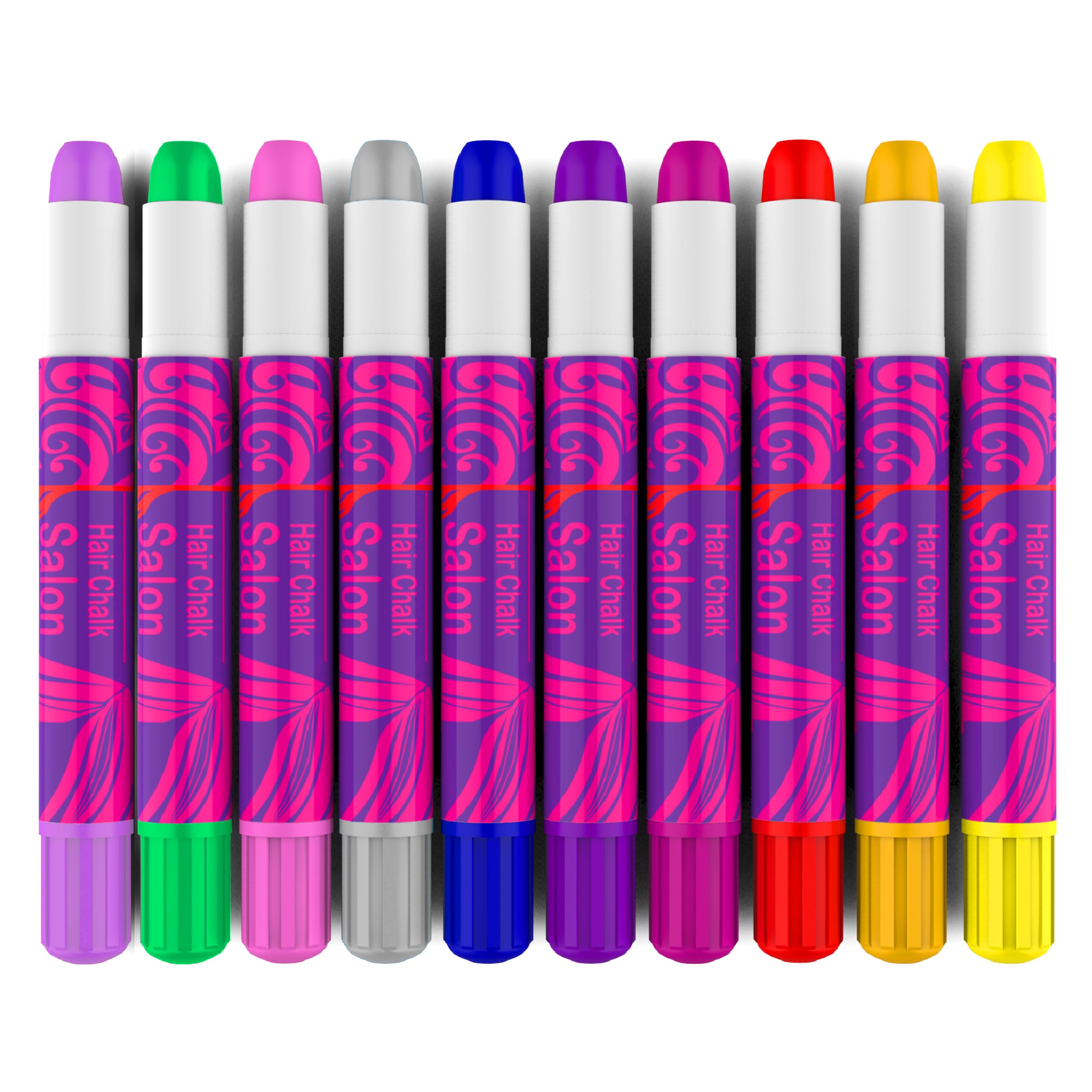 Desire Deluxe silver hair chalk adds a chic washable accent on light hair