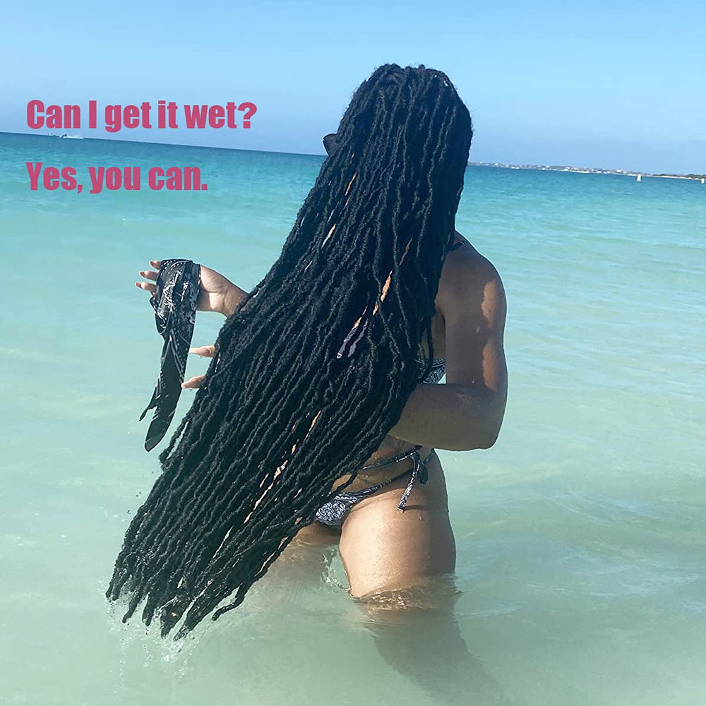 Desire4hair lightweight soft locs feel airy and comfortable all day.