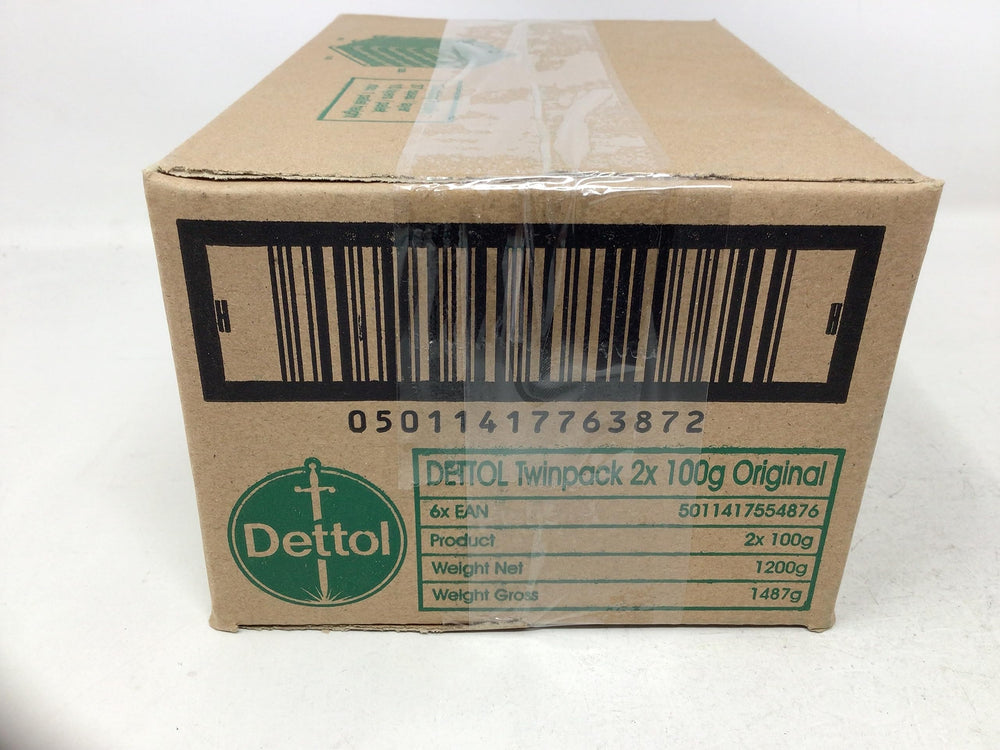 Dettol Original barra de jabón para rostro y cuerpo, cuidado diario.