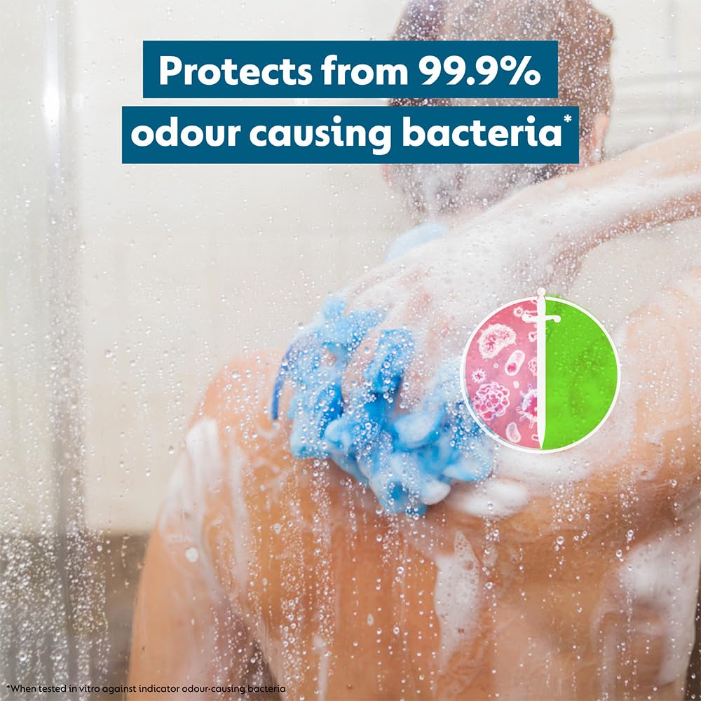 Dettol gel ducha cool mentol, aroma refrescante para empezar el día