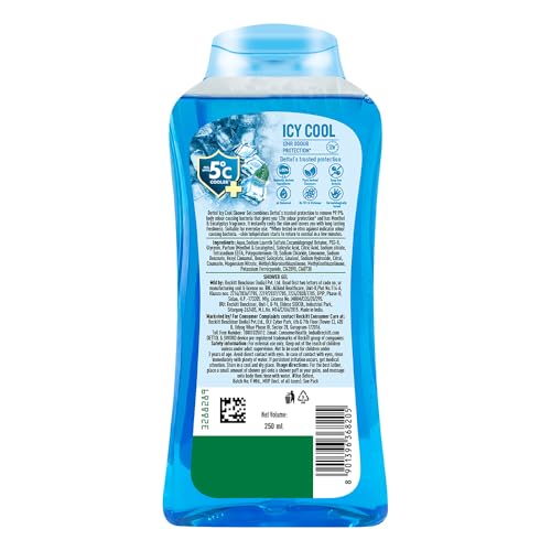 Dettol gel ducha cool envase original, ideal para uso diario