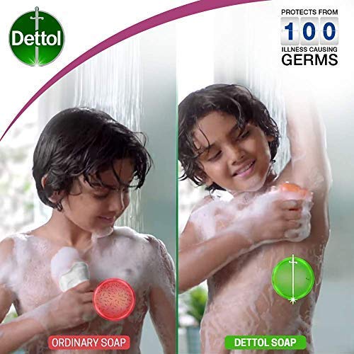 Dettol jabf3n cuidado de la piel 125 g detalle de textura, piel suave