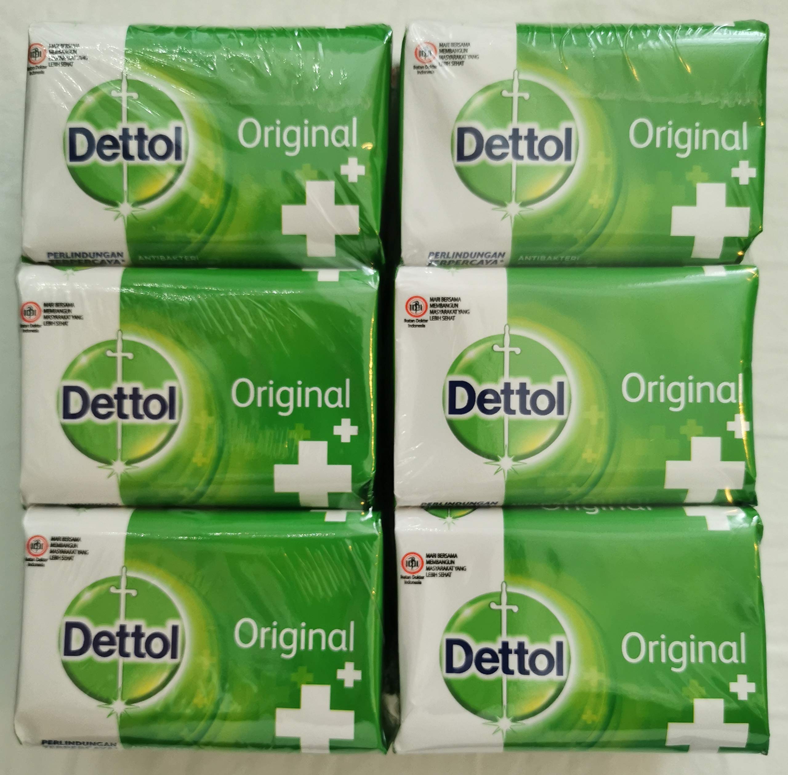 Dettol Jabón Original, barra de jabón antibacteriano para uso diario y protección de la piel.