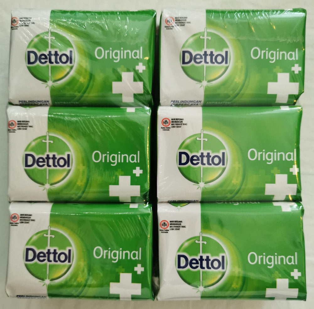 Dettol Jabón Original, barra de jabón antibacteriano para uso diario y protección de la piel.