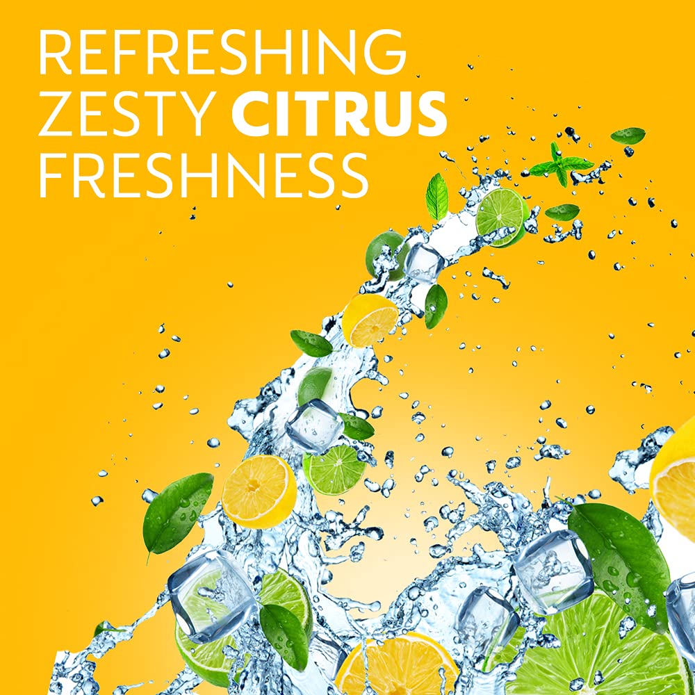Dettol Lime Fresh lime splash visual conveys refreshing fragrance