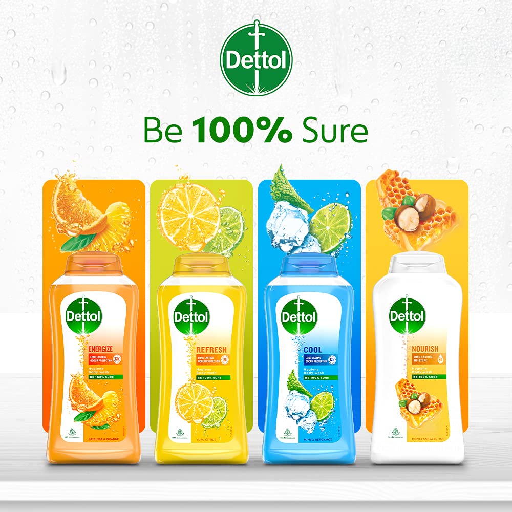 Dettol Lime Fresh loofah pairing shows versatile bathing routine