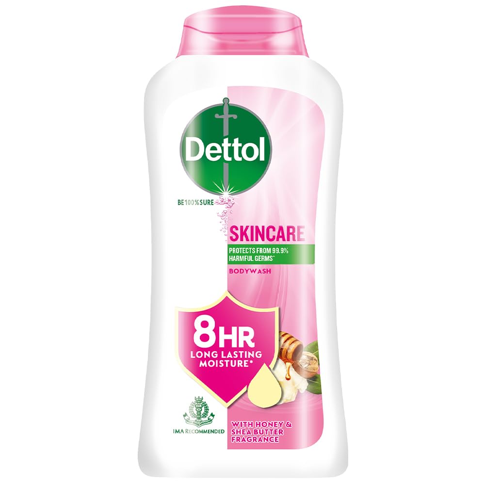 Dettol Skincare Nourish 250ml bottle for daily gentle cleansing