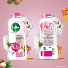 Dettol Skincare Nourish foamy lather provides a smooth cleanse