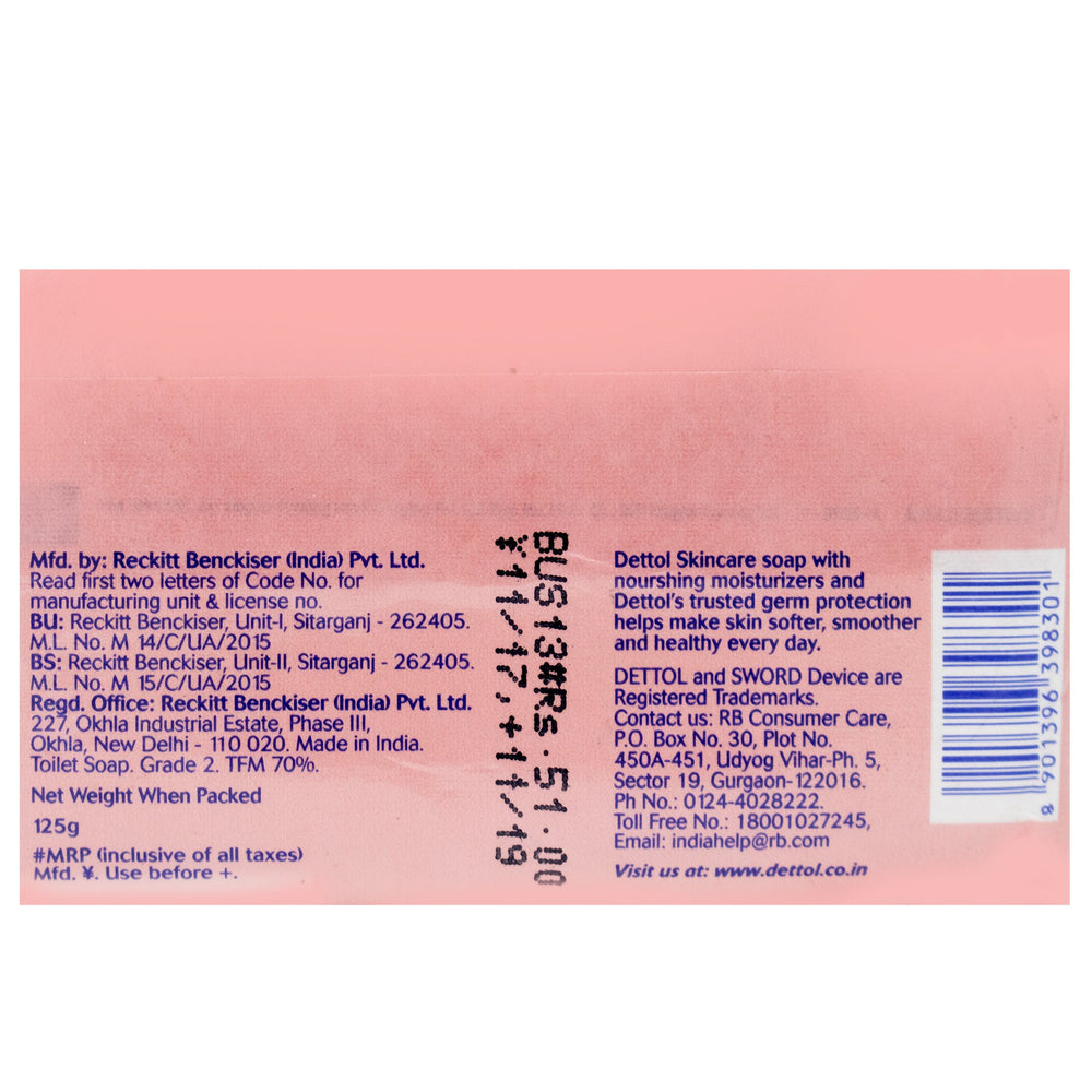 Dettol Soap Value Pack lather closeup showing rich foam and gentle cleansing