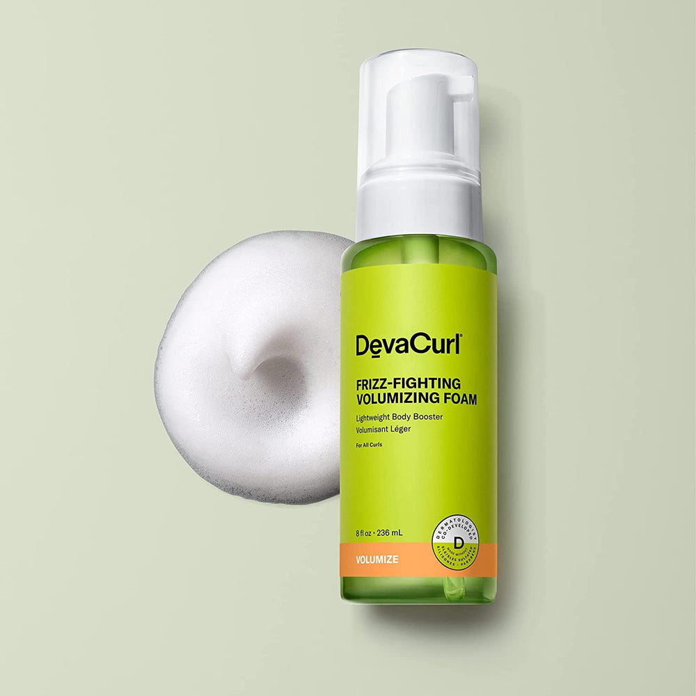 DevaCurl Airy Volume Complex dispense demonstrates easy application and even distribution