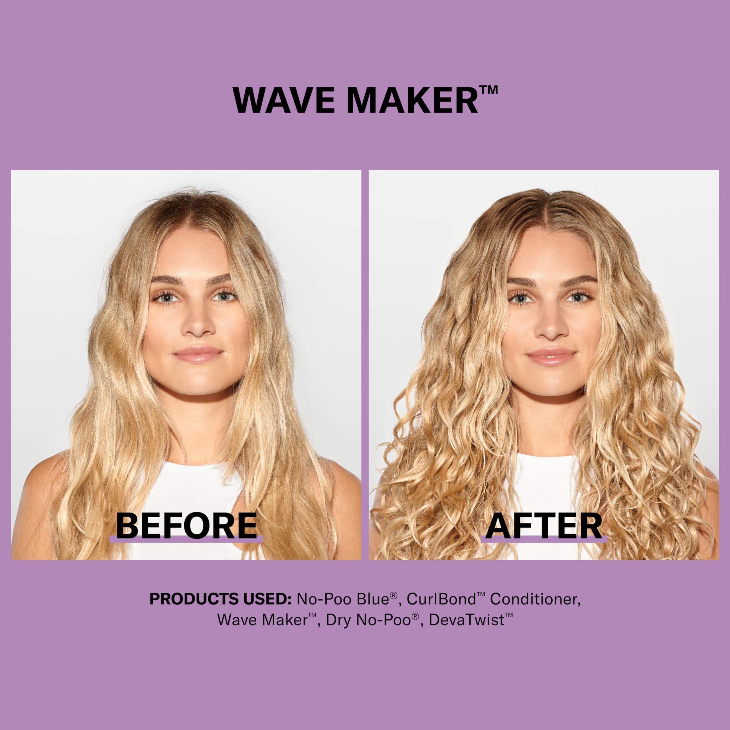 DevaCurl Wave Maker texture detail emphasizing hydra-definition moisture.