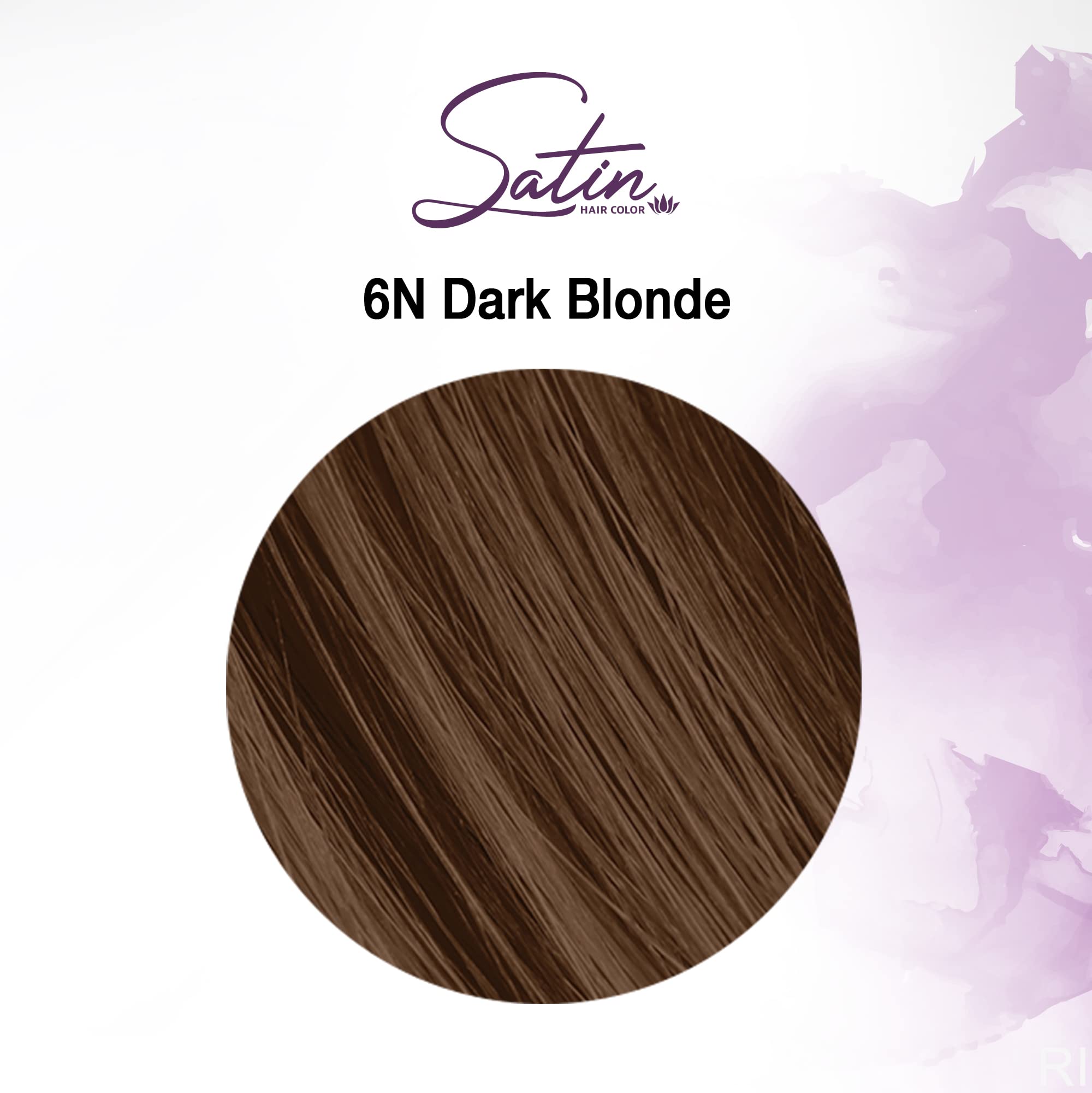 Developlus Satin Ultra Vivid natural-series close-up shows micro color molecules for long-lasting vibrancy
