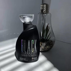 Devoted Creations Black Obsession skin correction highlights Kakadu Plum balancing red tones.
