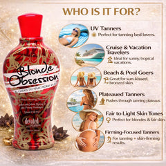 Devoted Creations Blonde Obsession vanity scene ideal for daily self-care routines.