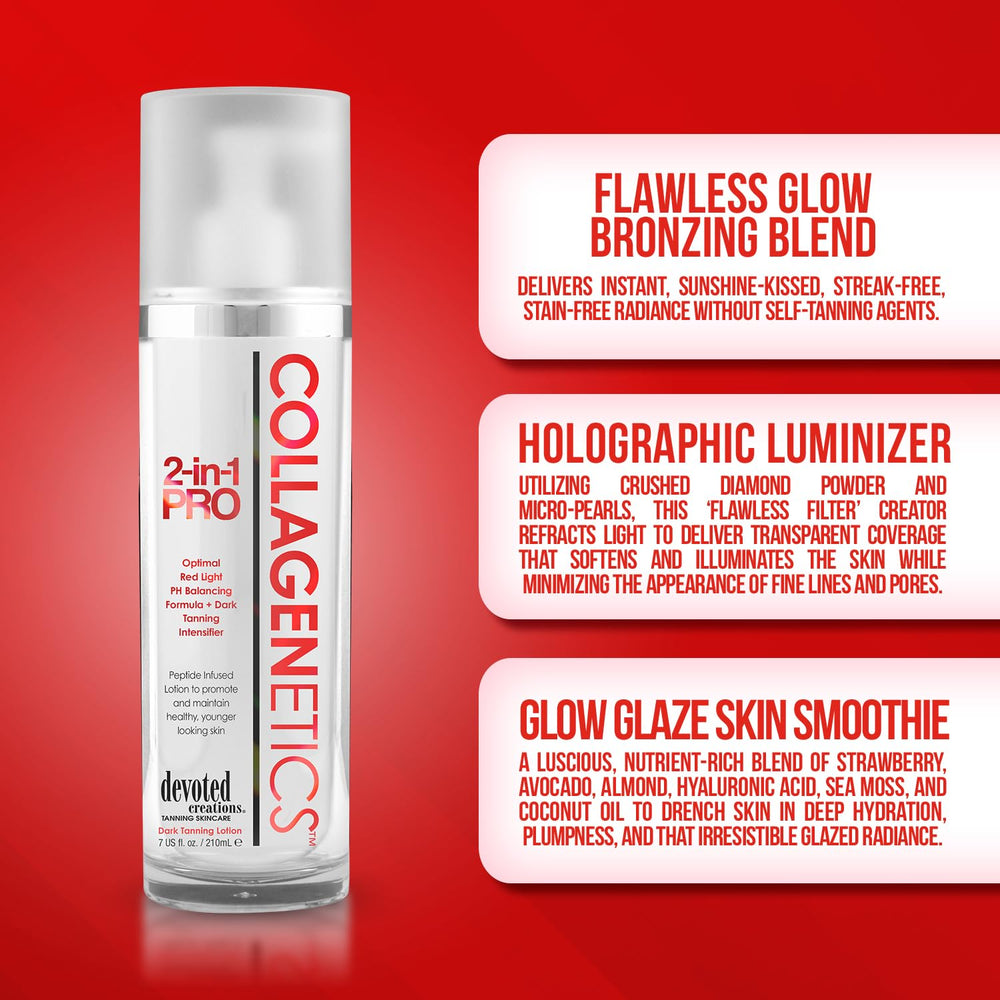 Devoted Creations Collagenetics ingredientes de cuidado para piel sensible