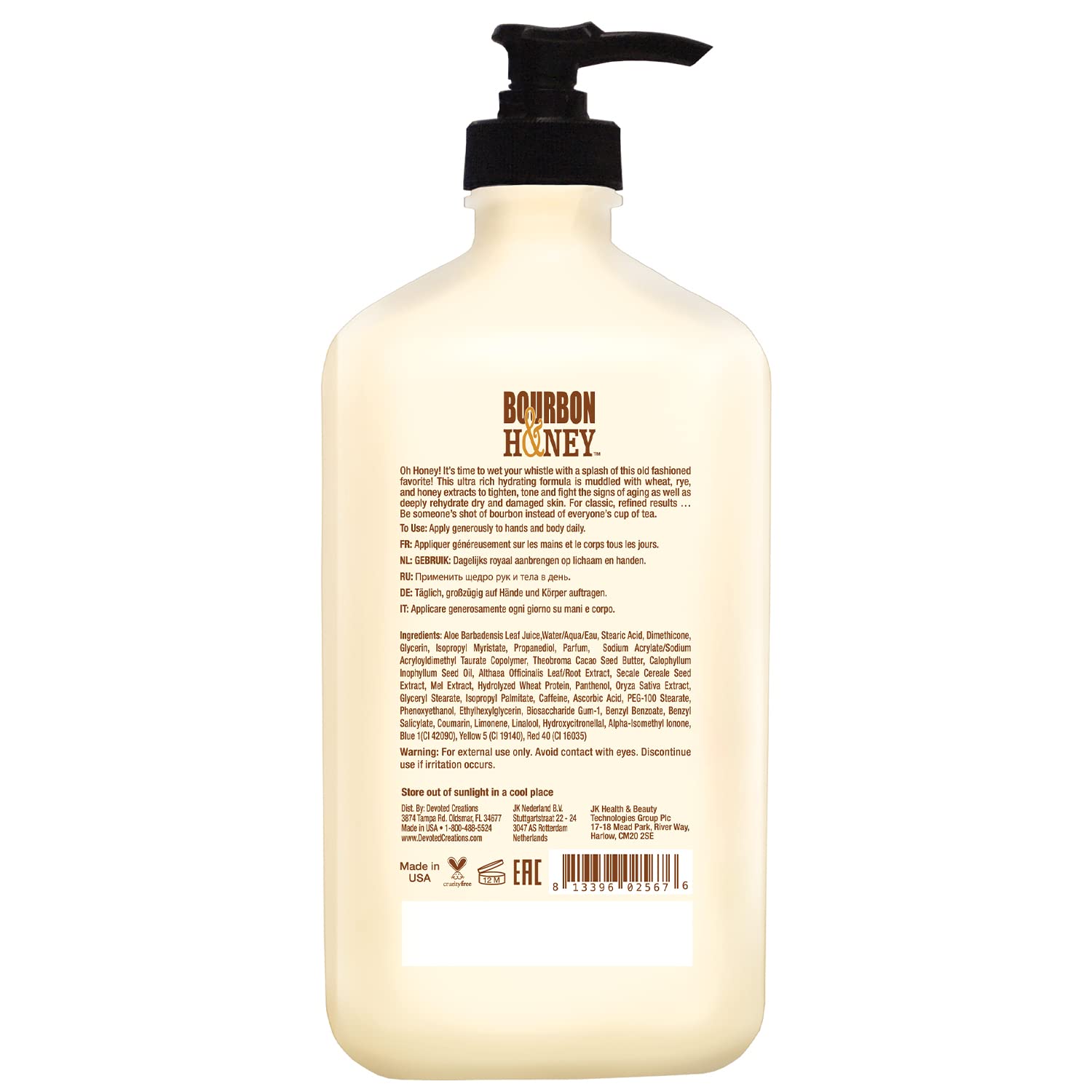 Crema corporal de textura ultra rica para uso diario y piel suave