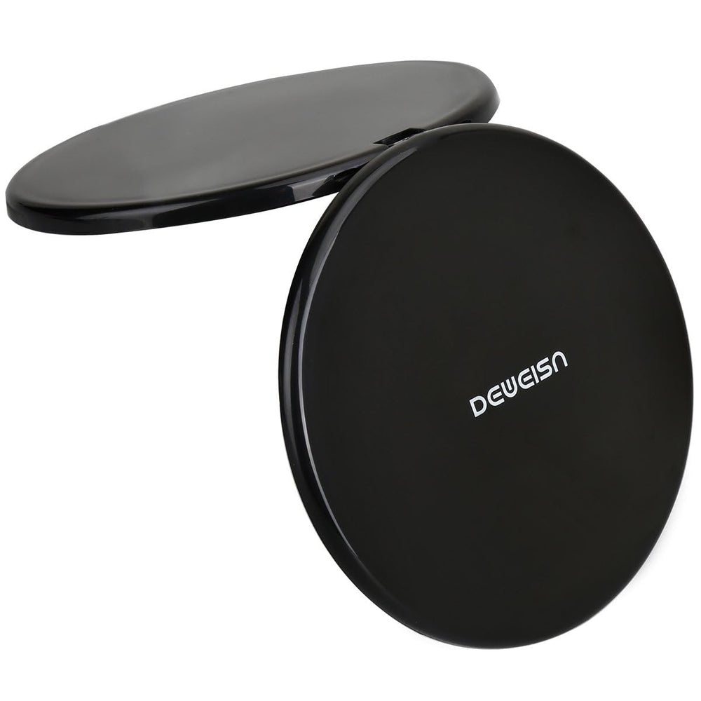 Deweisn magnifying mirror closeup for precise brow shaping or liner.