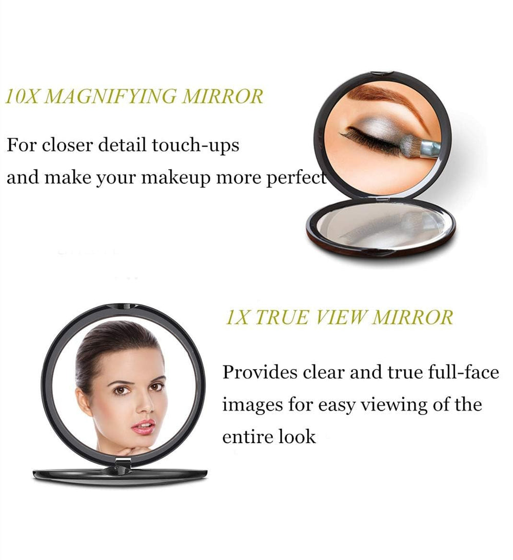 Deweisn magnifying mirror precision and clarity for makeup routines.
