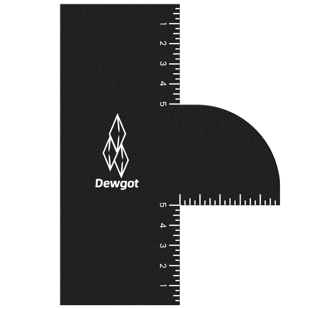 Dewgot color-enhancement feature eases application on hair and beard edges.