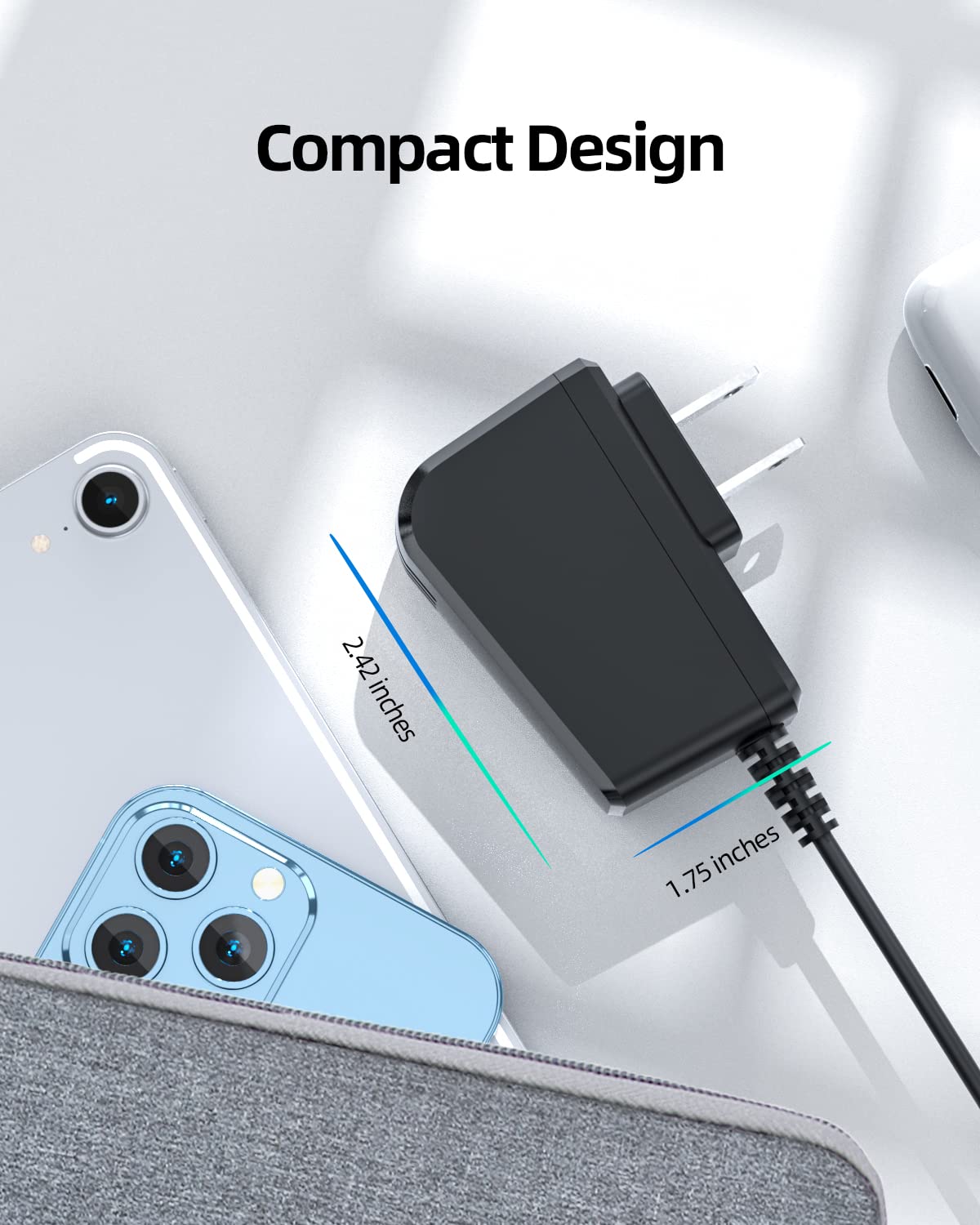Close-up of Dexpt charger port to highlight connector type.