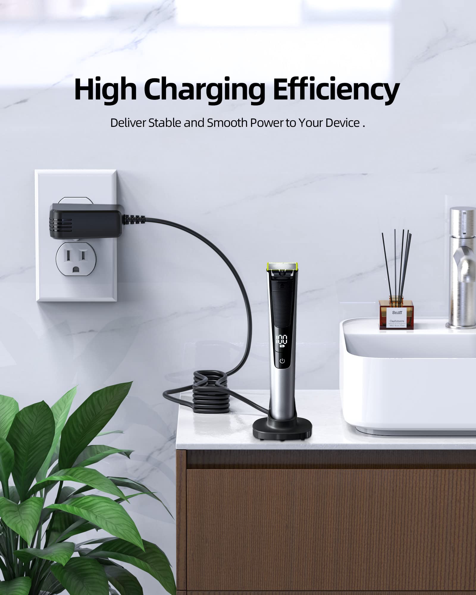 Dexpt safety-verified 15V charger ensuring device protection.