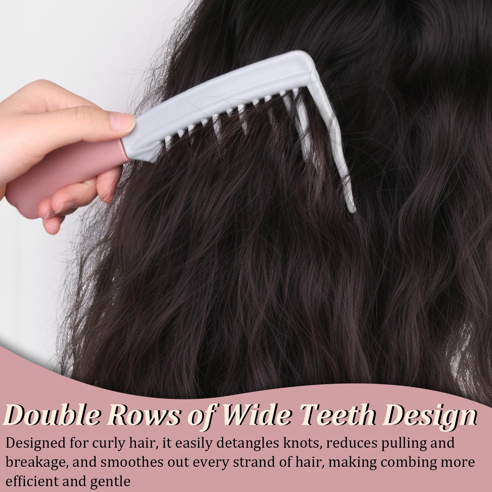 Dexspoeny portable travel comb for on the go care.