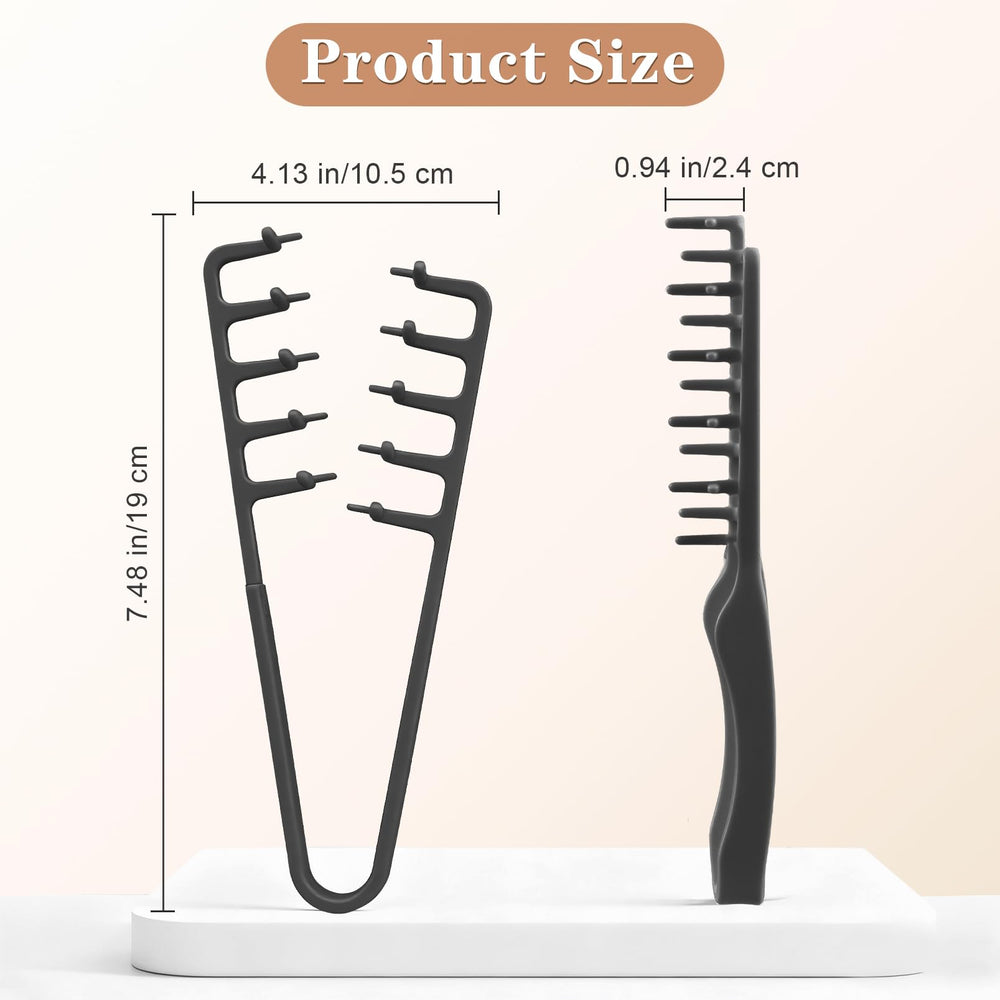 Dexspoeny texture comb fine-tooth detail defines texture without pulling.