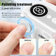 DEYOT safe ergonomic roller system minimizes finger injuries during trimming