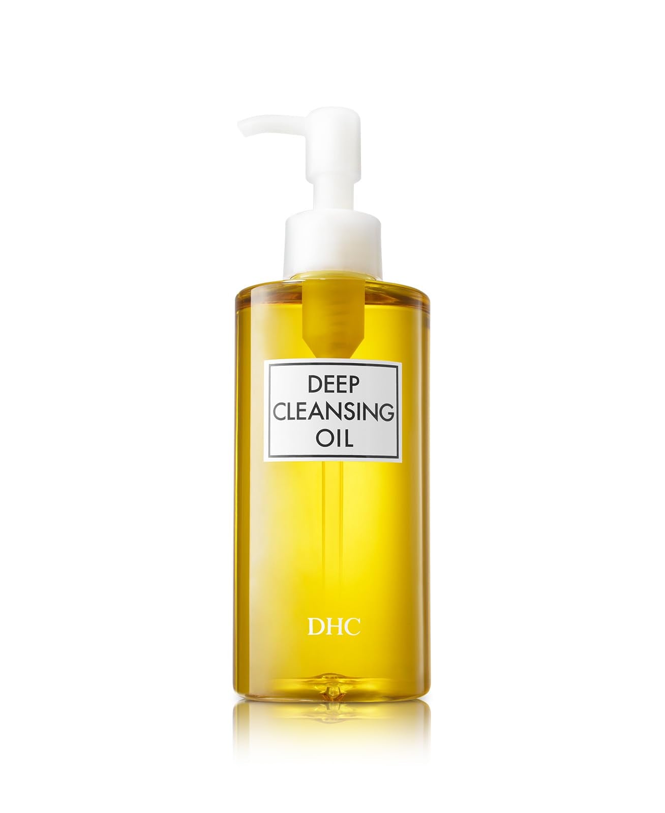 DHC Deep Cleansing Oil bottle for makeup removal and cleansing