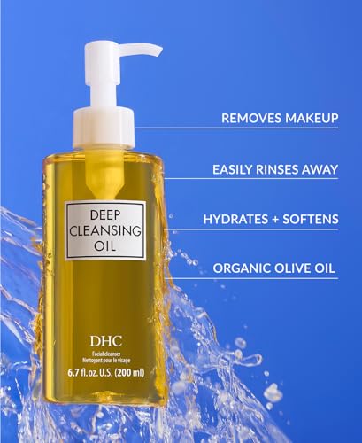 DHC Deep Cleansing Oil removing waterproof makeup