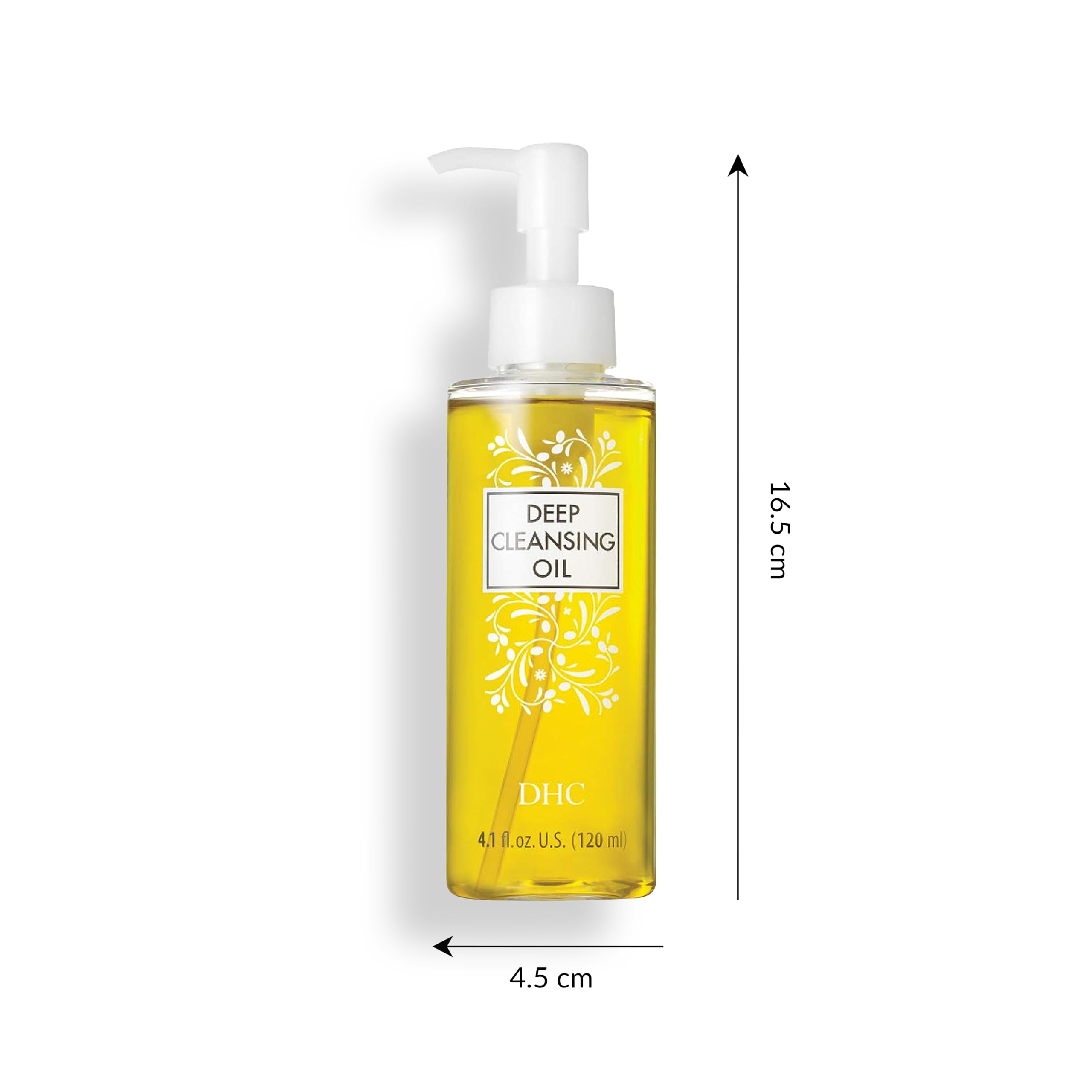 DHC Deep Cleansing Oil after rinse shows residue-free finish