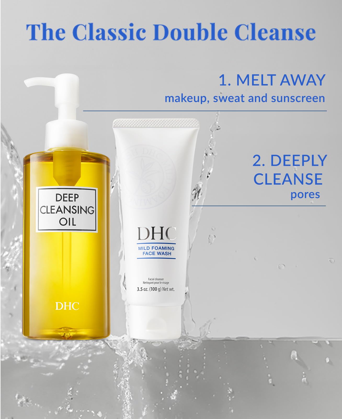 DHC Deep Cleansing Oil provides vitamin E nourishment