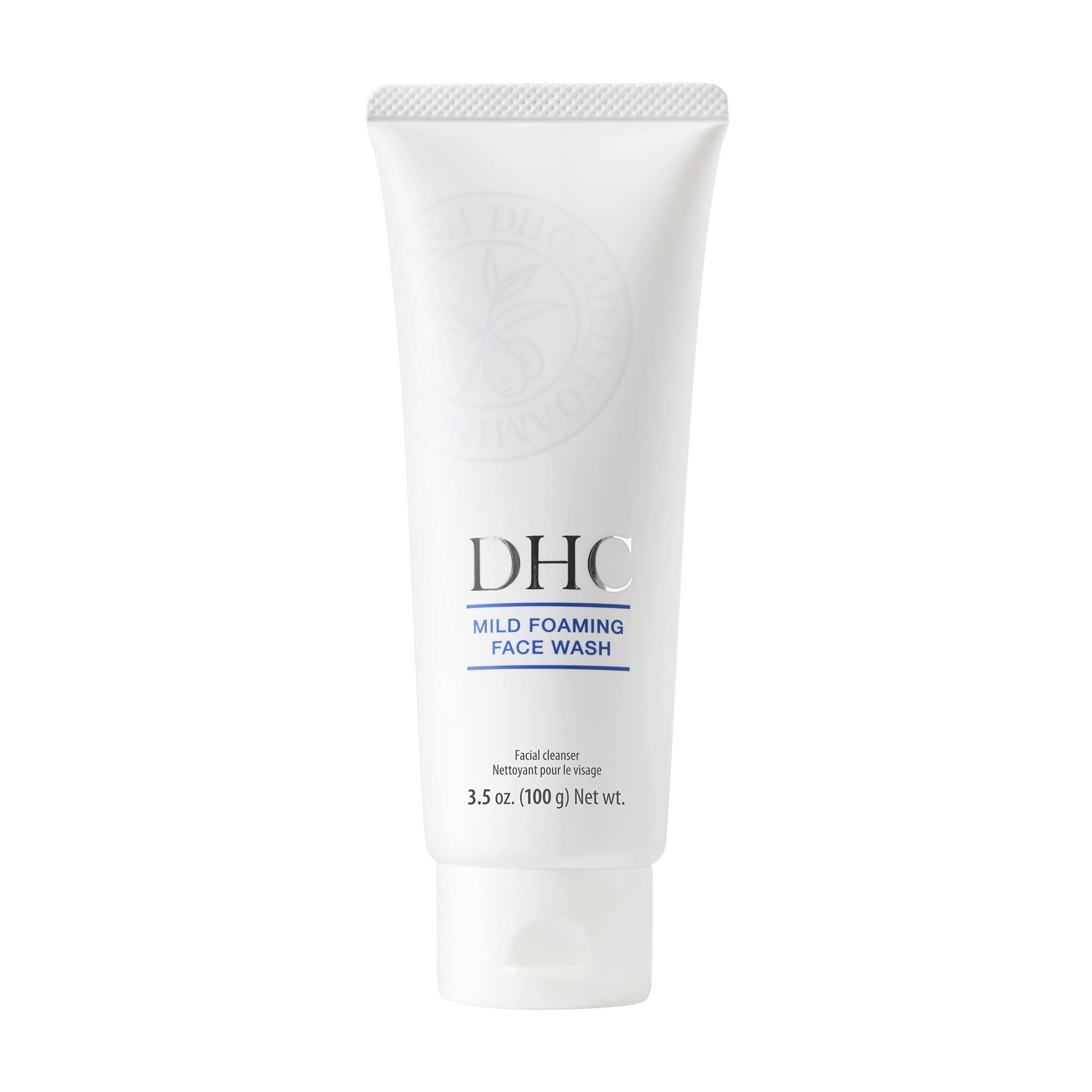 DHC limpiador facial espuma suave en tubo para lavado delicado.